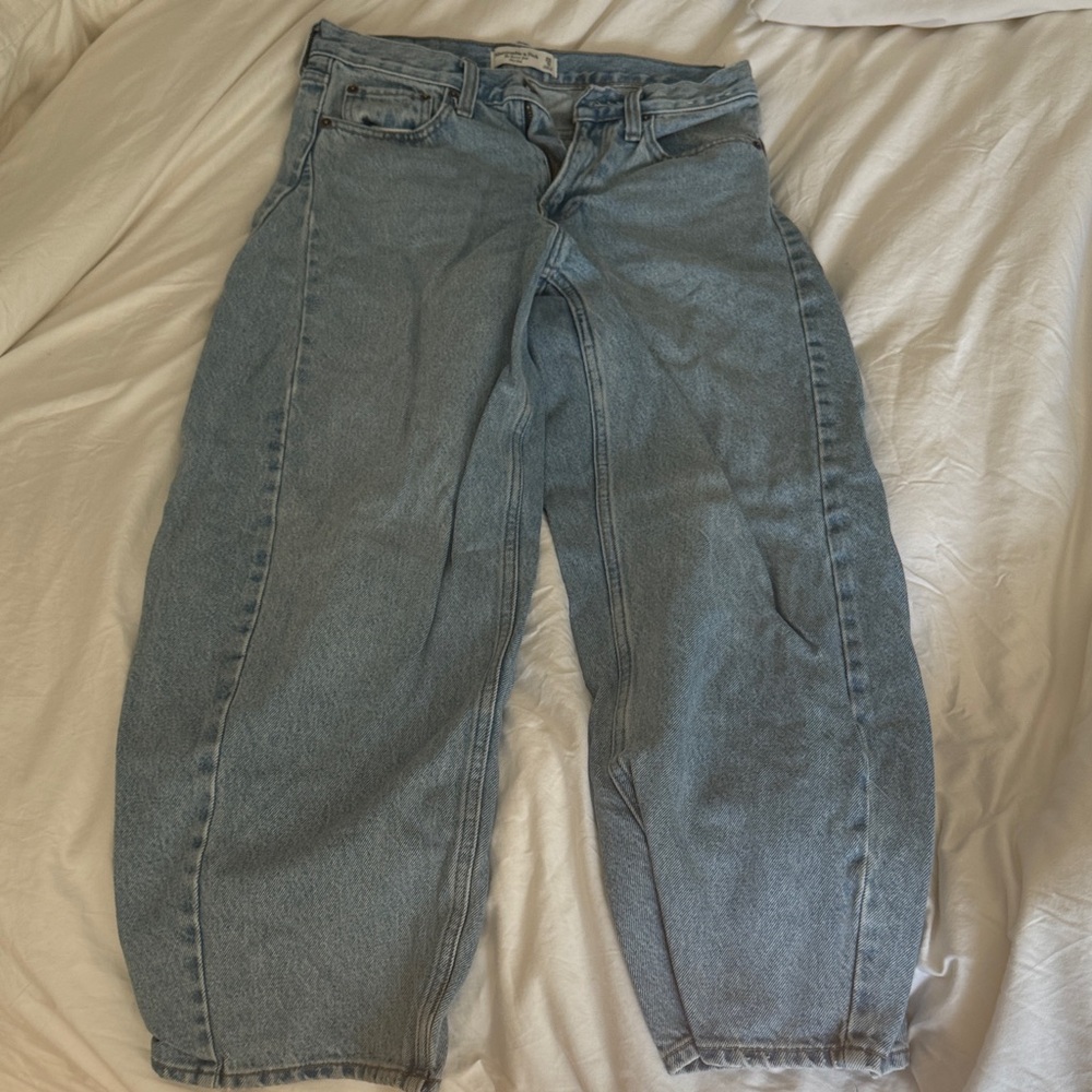 Abercrombie & Fitch Blue Boot Cut Jeans